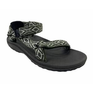 Teva Sandals 6 Hurricane Aztec Gray Green Sport Water Casual Hiking